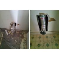 We replaced a crushed dryer vent. Now the dryer can run safely and more efficiently!